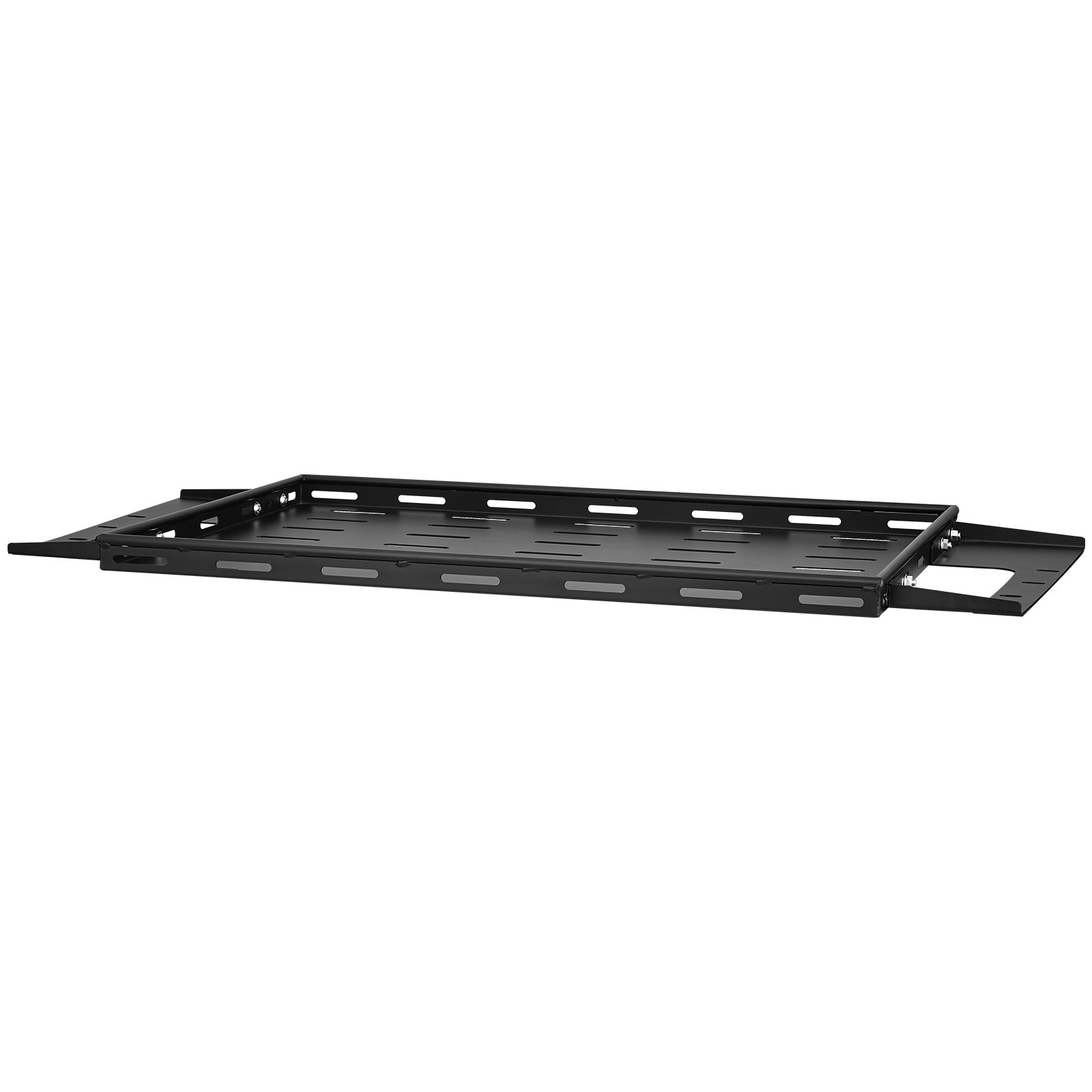 VEVOR Rear Trunk Cargo Rack with Net for 2021-2024 Ford Bronco 4 Door Hardtops (Exclude Bronco Sport), 300 lbs Capacity, Carbon Steel Basket Tray Interior Storage Luggage Carrier