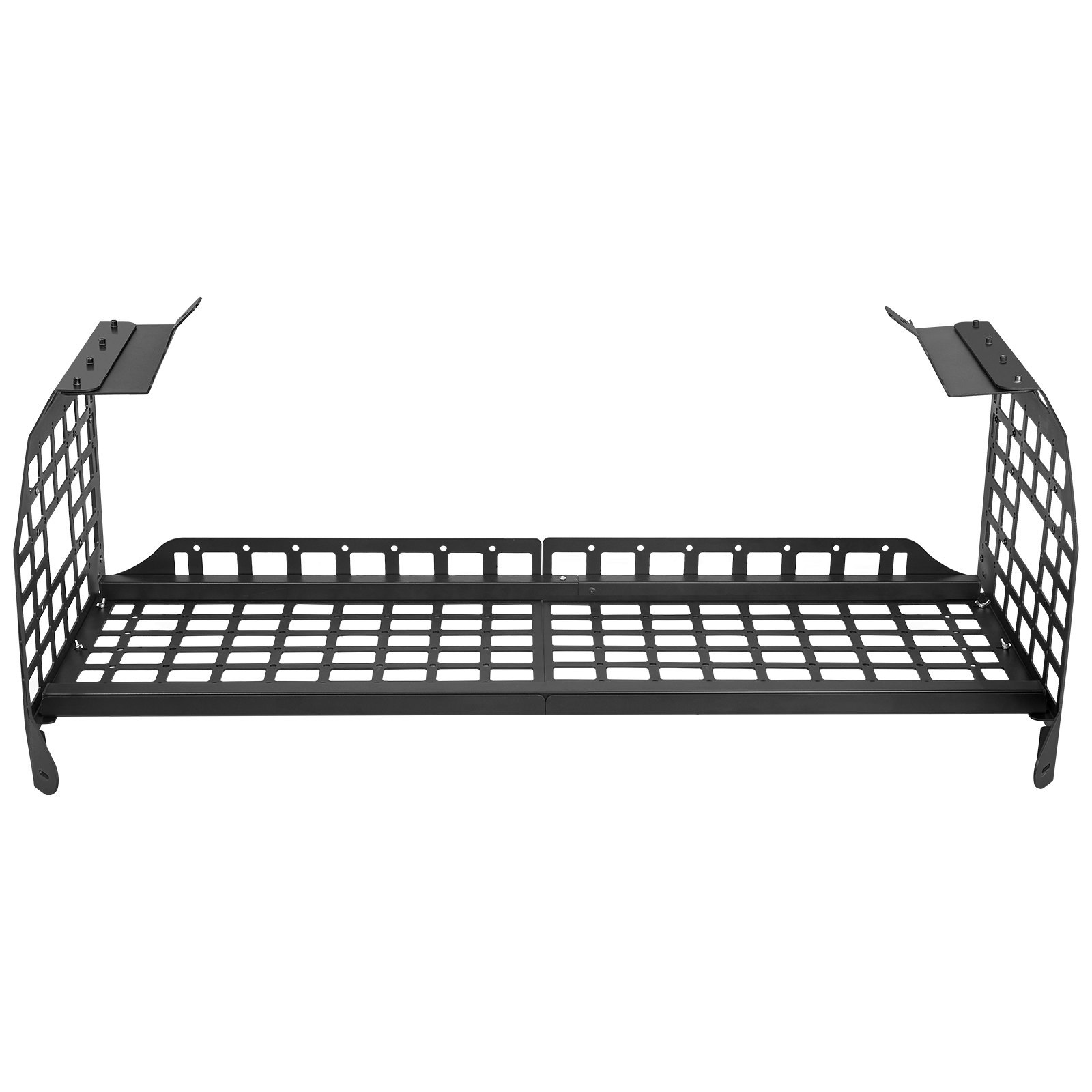 VEVOR Rear Trunk Cargo Rack, for 2010-2024 Toyota 4Runner, 220 lbs Capacity, Aluminum Alloy Basket Tray Interior Storage Luggage Carrier, Adjustable Height Shelf Stand Organizer for Camping Trip Gear