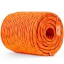 VEVOR arborist fára mászó kötél dupla fonott poliészter 1/2" x 220" 48 szál
