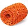 VEVOR Arborist Trädklätterrep Dubbelflätad Polyester 1,9 cm (3/4") x 67,1 m (220') 24-trådig