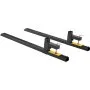 VEVOR Clamp on Pallet Forks, 907.2 kg Capacity Pallet Forks, 152.4 cm Tractor Bucket Forks, Heavy Duty Front Loader Attachment for Loader Bucket, Tractor, Skid Steer, Tractor Forks for Agriculture and Farm