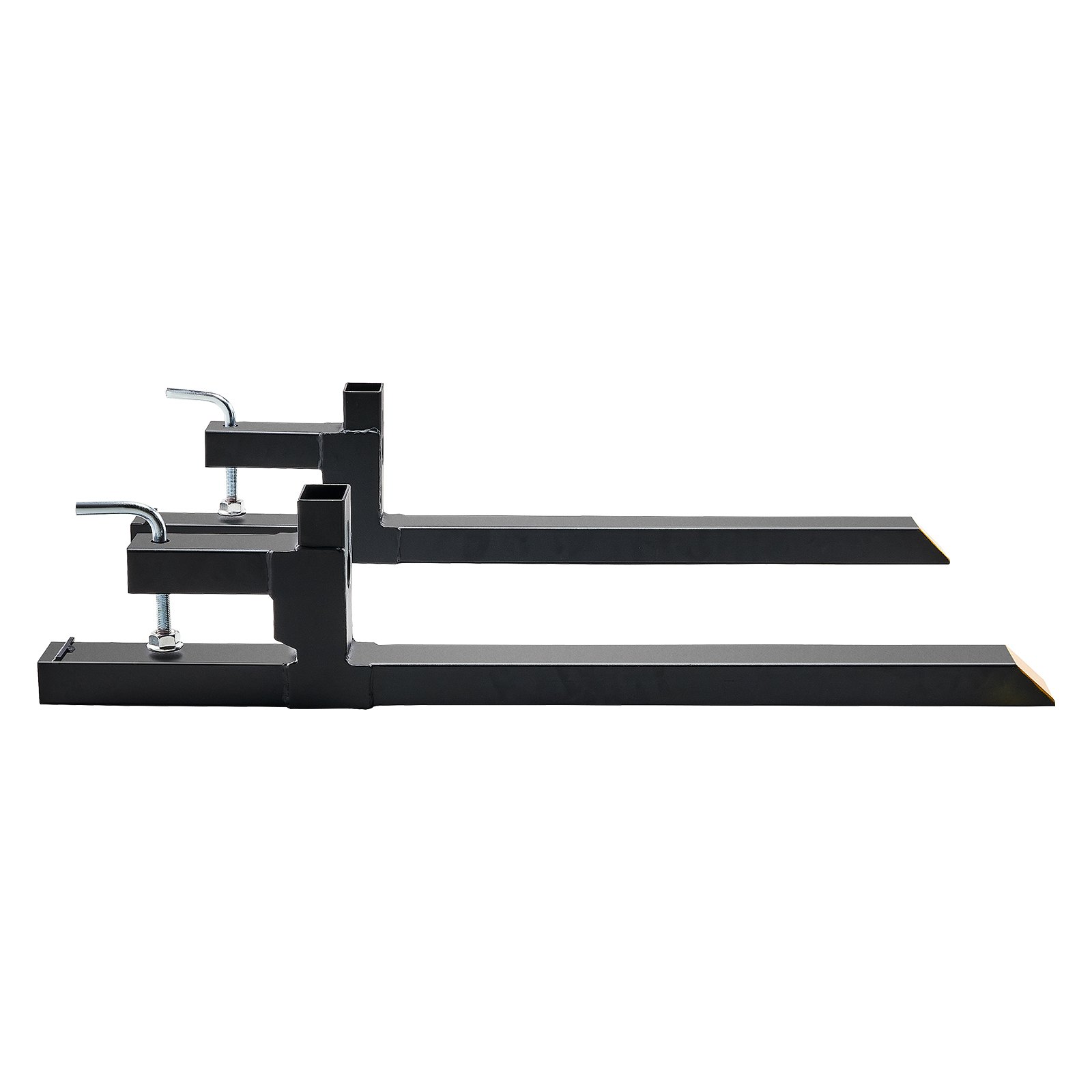 VEVOR Pallet Forks, 907kg Capacity Clamp on Pallet Forks, 1090mm Tractor Bucket Forks, Heavy Duty Front Loader Attachment for Tractor, Skid Steer, Loader Bucket, Tractor Forks for Agriculture and Far
