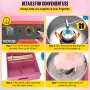 Cotton Candy Machine Cotton Candy Maker With Cart & Cover Candy Machine Pink