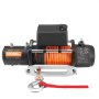 VEVOR Electric Winch, 5400 kg Load Capacity, 12V DC Truck Winch with Φ9.1 mm x 23 m Synthetic Rope, Wireless & Wired Remote Control, IP55 Waterproof for Towing Off-Road SUV Jeep Trailer Boat