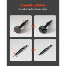 16pcs Blind Hole Bearing Puller Internal Extractor Remover Slide Hammer