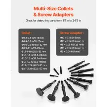 16pcs Blind Hole Bearing Puller Internal Extractor Remover Slide Hammer