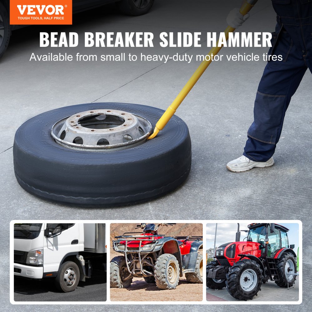 VEVOR Tire Bead Breaker Slide Hammer, 46.3