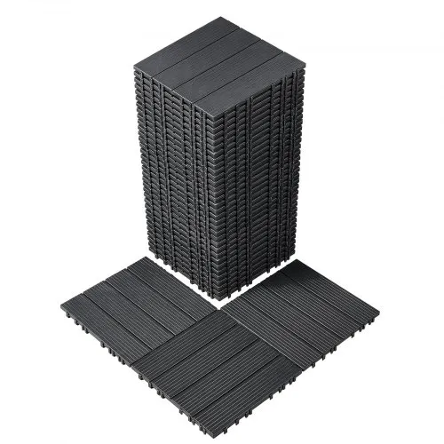 VEVOR Interlocking Deck Tiles, 10 Pack,12x12 10 sq. ft Plastic VEVOR Interlocking Deck Tiles, 10 Pack,12x12 10 sq. ft Plastic