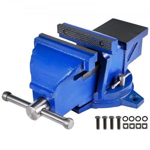 6'' Bench Vise 60lbs Light Duty Kn29 360 Swivel Multipurpose Clamping Vise
