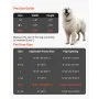 VEVOR Dog Door for Sliding Glass Door, 75 7/8 to 80 11/16 in Adjustable Height, Aluminum Alloy Frame with Rotating Hinges, Lock Design, 13 5/8 x 23 5/8 in Flap, Sliding Glass Pet Door for Renters