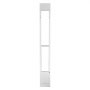 VEVOR Dog Door for Sliding Glass Door, 2311-2439 mm Adjustable Height, Aluminum Alloy Frame with Metal Rotating Hinges, Lock Design, 209.6 x 311.2 mm Flap, Sliding Glass Pet Door for Renters