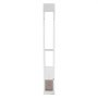 VEVOR Dog Door for Sliding Glass Door, 2311-2439 mm Adjustable Height, Aluminum Alloy Frame with Metal Rotating Hinges, Lock Design, 209.6 x 311.2 mm Flap, Sliding Glass Pet Door for Renters