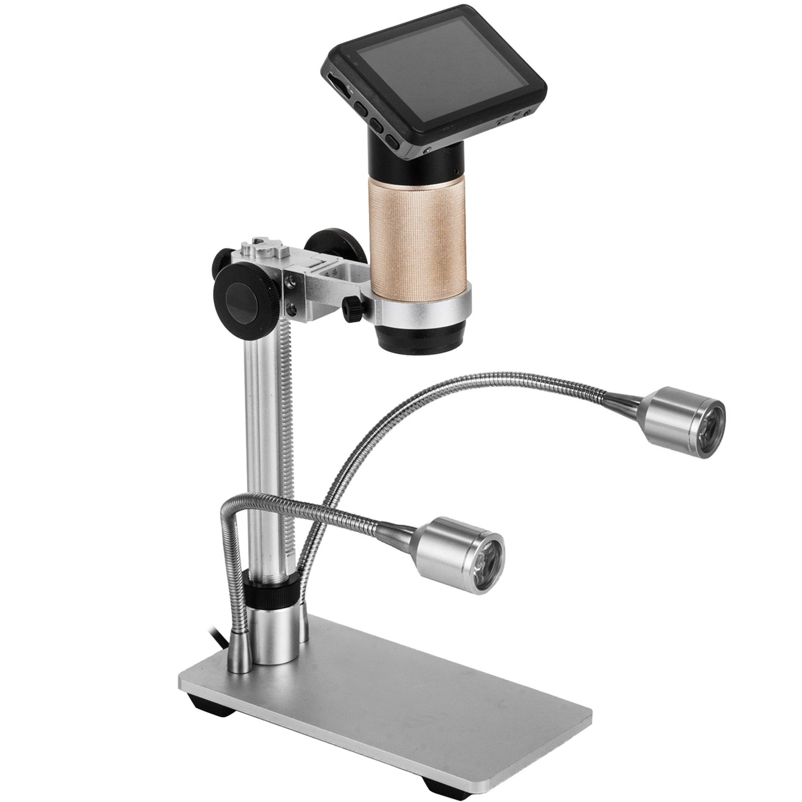 Hdmi Digital Microscope For Pcb Repair Adsm201 3mp 10x-300x Magnification 1080p