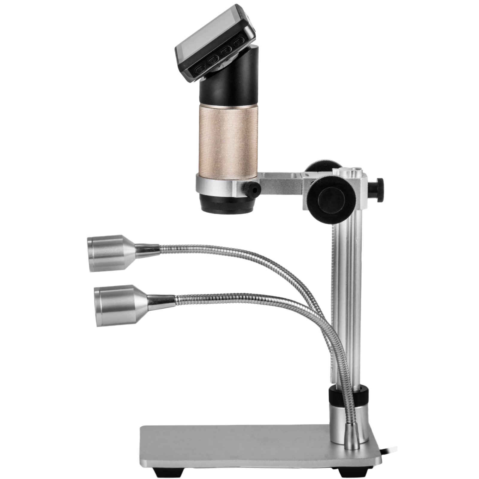 Hdmi Digital Microscope For Pcb Repair Adsm201 3mp 10x-300x Magnification 1080p