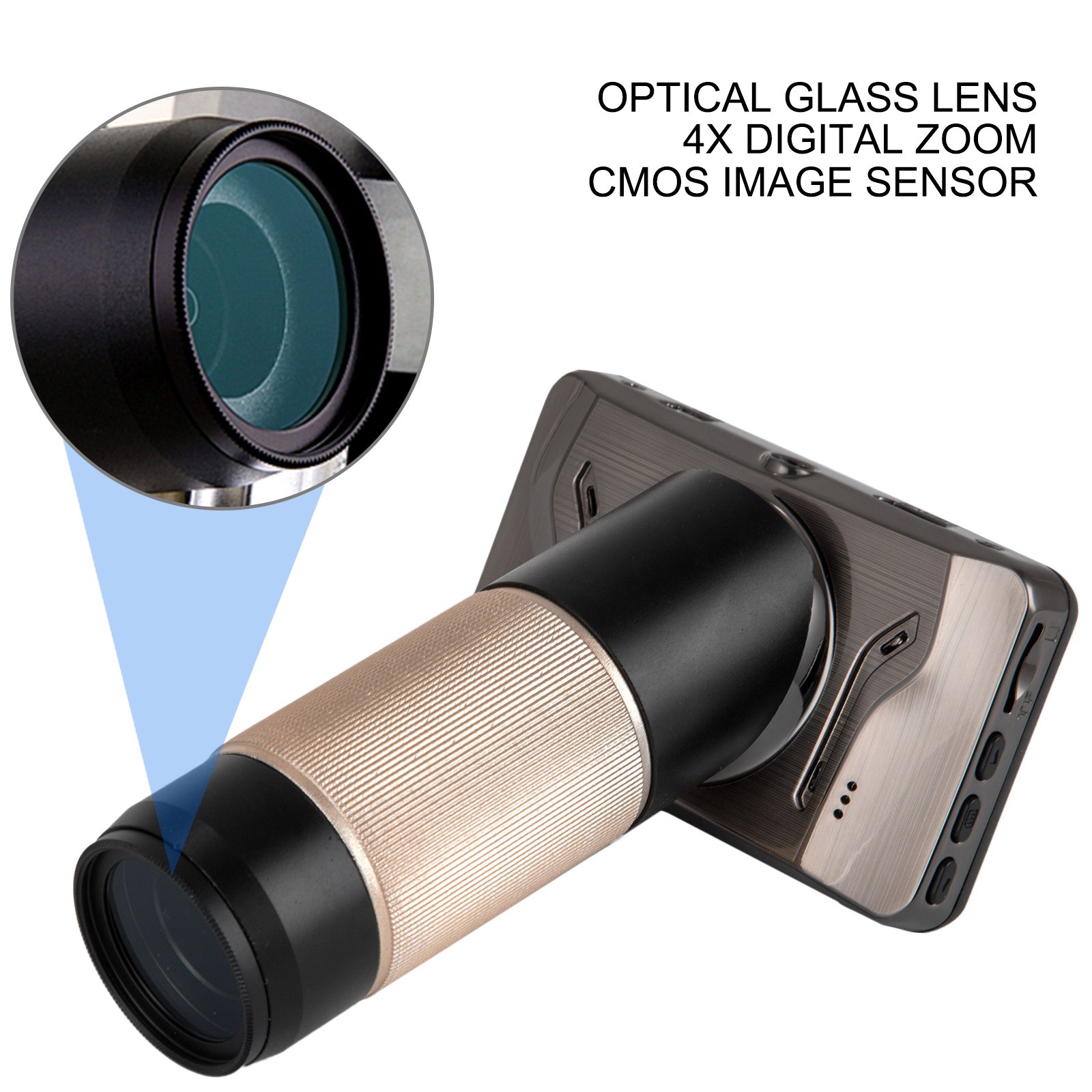 Hdmi Digital Microscope For Pcb Repair Adsm201 3mp 10x-300x Magnification 1080p