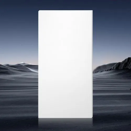 12" X 6" X 1/2" HDPE Plastic Sheet High Density Polyethylene Board White