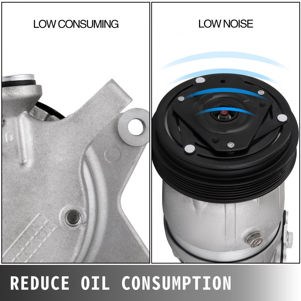 VEVOR Air Conditioning Compressor Holden Commodore Ecotec V6 engine A/C Compressor Clutch for Holden Commodore 1997-2004 (Holden Commodore 1997-2004)