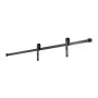 VEVOR 6FT Sliding Barn Door Hardware Kit, 330 LBS Weight Capacity, Compatible with 36 Inches Max Width & 1-3/8 to 1-3/4 Inches Thickness Single Sliding Barn Door, Durable Track & J-shape Roller, Black