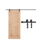 VEVOR 10FT Sliding Barn Door Hardware Kit for Single Sliding Barn Door I-shape
