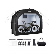 VEVOR Outdoor Bike Storage Tent Spacious Waterproof Bike Tent for 1 to 2 Bikes