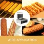 Electric Waffle Dog Maker Corn Dog Baker Commercial Hotdog Anti-scald Handle