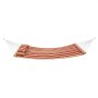 VEVOR Double Quilted Fabric Hammock with Hardwood Spreader Bar Detachable Pillow