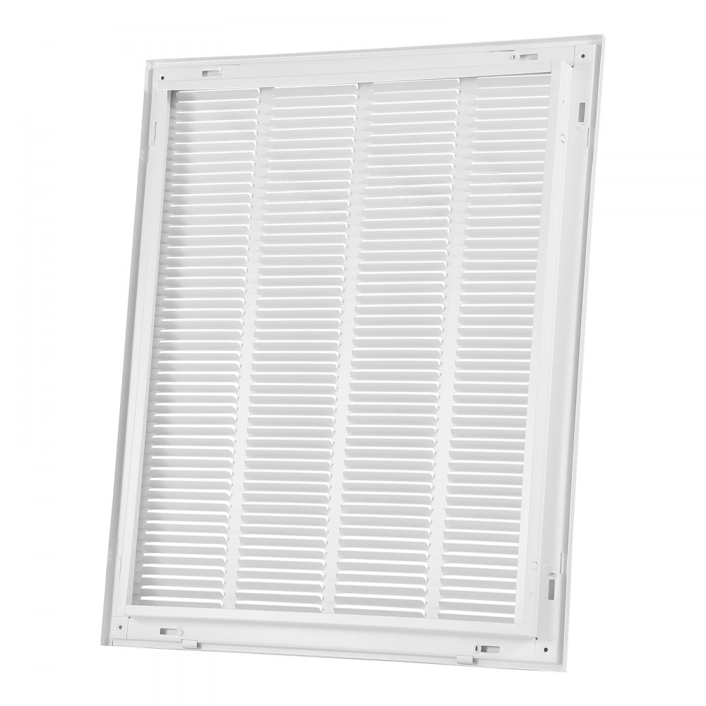 VEVOR Return Air Filter Grille, Fits W50 x H63 cm Duct Opening, Filter Not Included, Return Air Vent Cover for Wall, Powder-Coated Steel Return Air Grill Detachable Face/Door for 1 inch Filters
