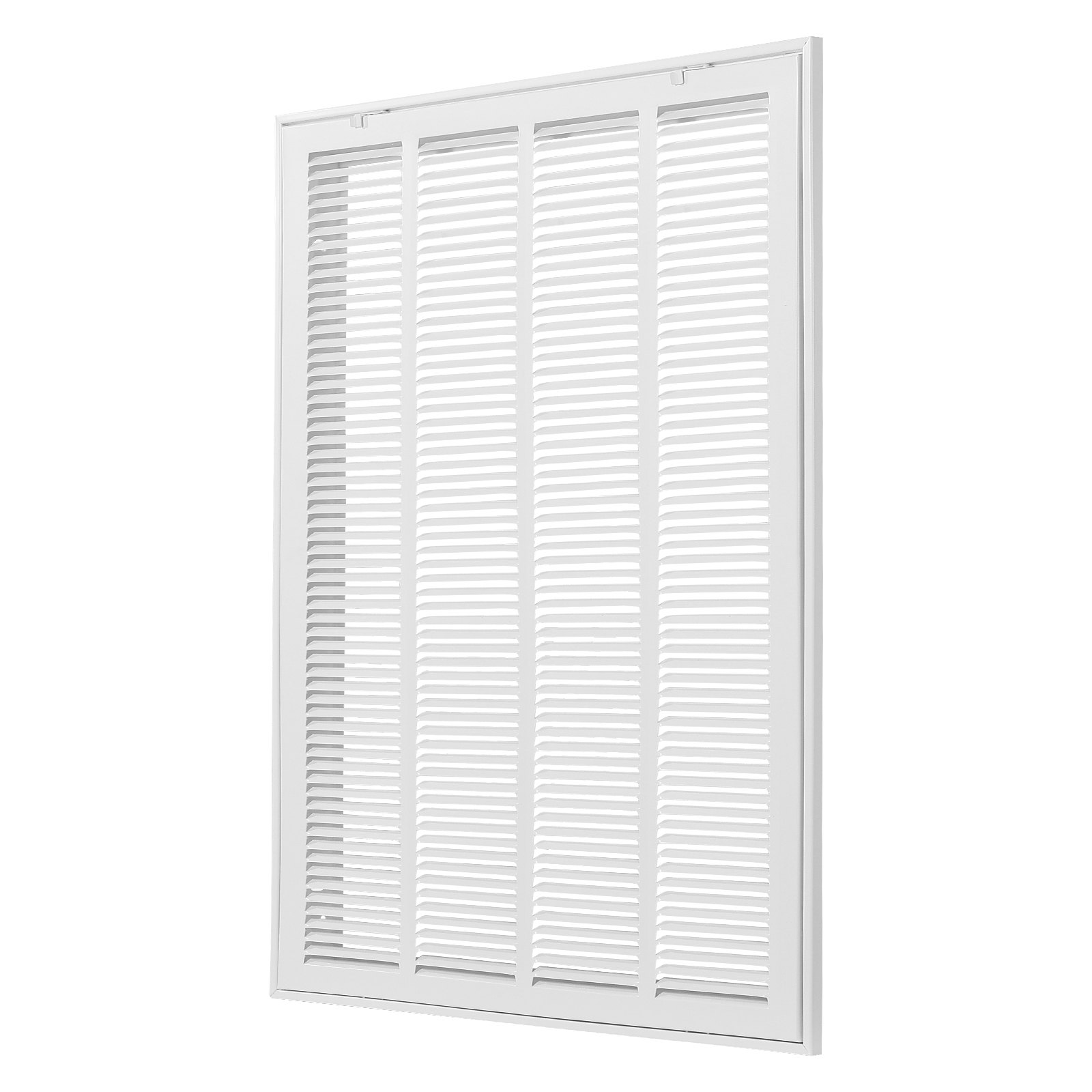 VEVOR Return Air Filter Grille, Fits W20 x H30 Inch Duct Opening, Filter Not Included, Return Air Vent Cover for Wall, Powder-Coated Steel Return Air Grill Detachable Face/Door for 1 inch Filters
