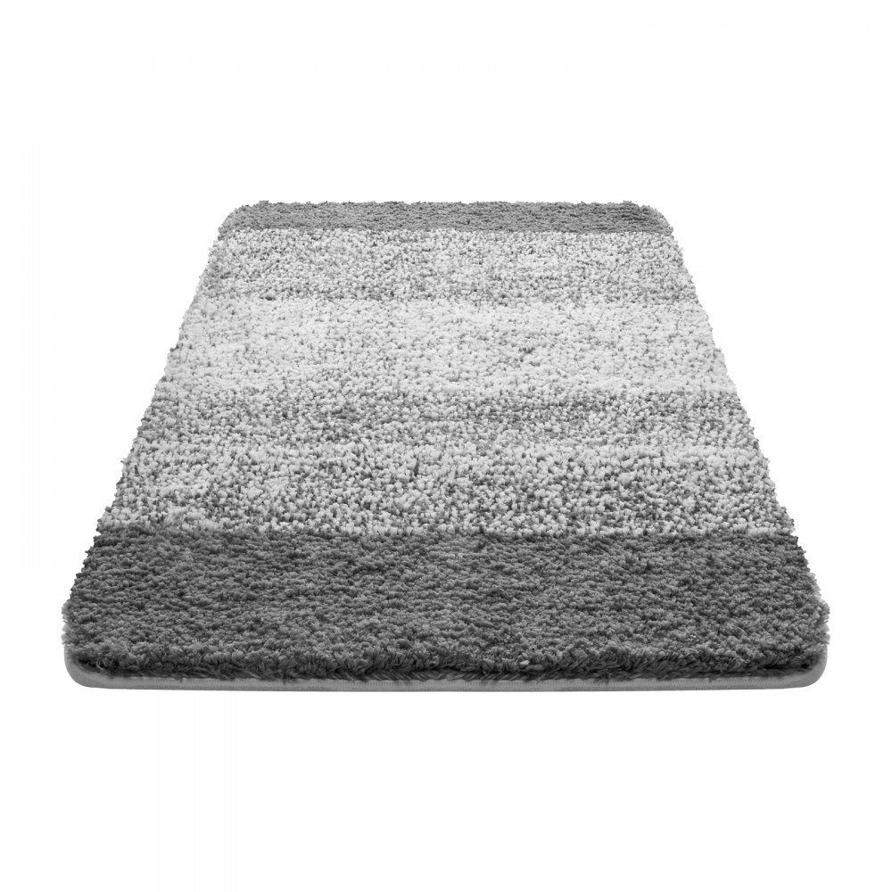 Alfombras de baño VEVOR de 91 x 61 cm, microfibra superabsorbente y suave con reverso de TPE antideslizante, lavables a máquina y de secado rápido, ideales para bañeras, duchas y suelos de baño.