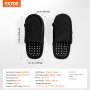VEVOR Red Light Therapy for Foot, 660 & 850nm Red Light Therapy Slippers with 240 LEDs & 10 Hz/40 Hz Pulse Mode, Double-Sided LED Light Therapy Shoes for Feet Toe Instep Sole Pain Relief, Muscle Relax