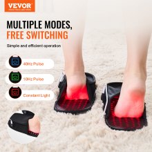 Red Light Therapy for Foot 660nm & 850nm Red Light Therapy Slipper 240 LEDs