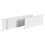 VEVOR Dryer Vent Window Kit, Fits 4-Inch Exhaust Hoses, Adjustable Length for Adapts Sliding Windows of Different Heights, Sturdy PVC and PP Materials, Dual Protections & Multi-layer Sealing Design