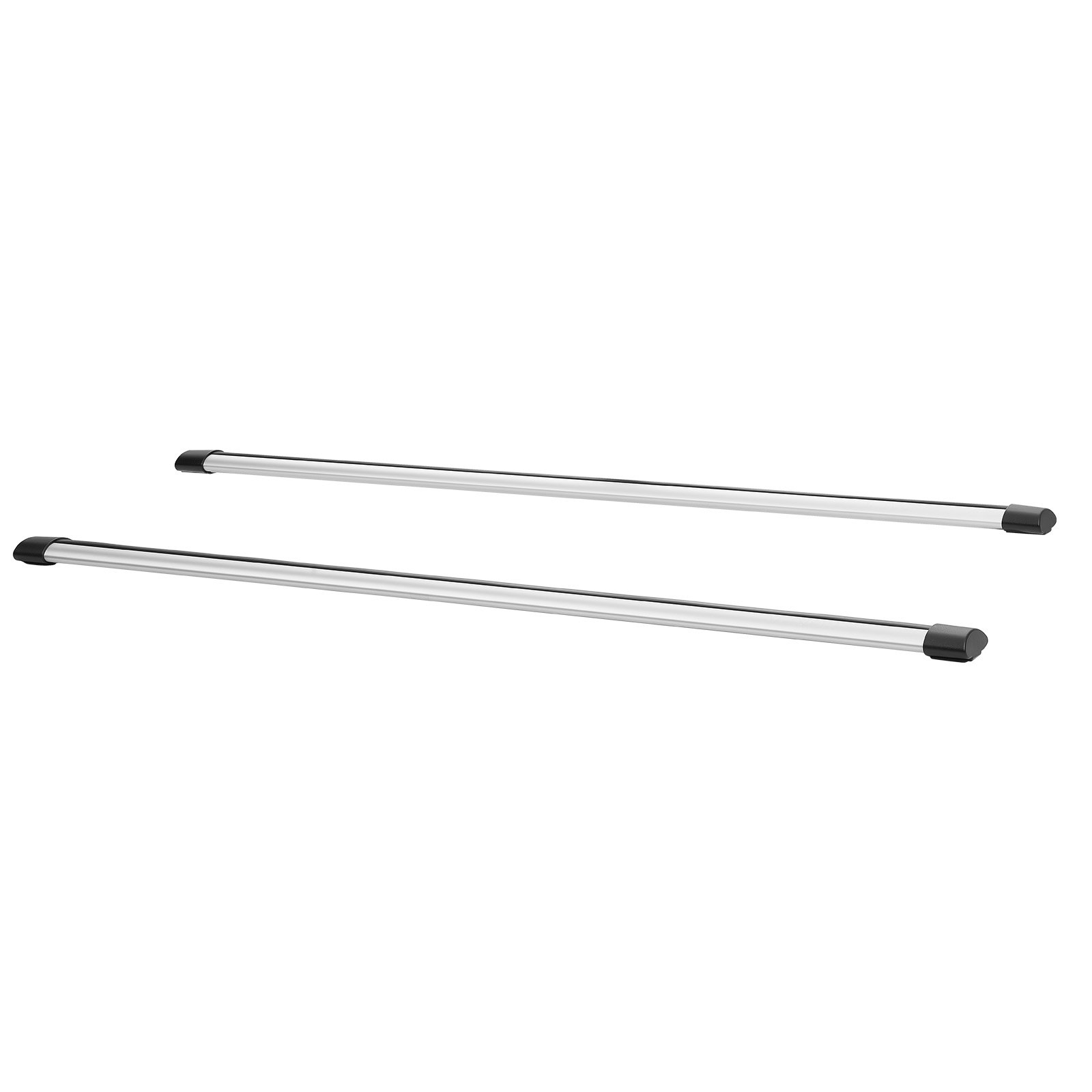 VEVOR Roof Rack Cross Bars, 100 kg Load Capacity, 1200 mm Length, Heavy Duty Aluminum Alloy Crossbar Racks Rail Rooftop Luggage Canoe Cargo Basket Carrier (Crossbar Only, Mounting Feet Not Included)