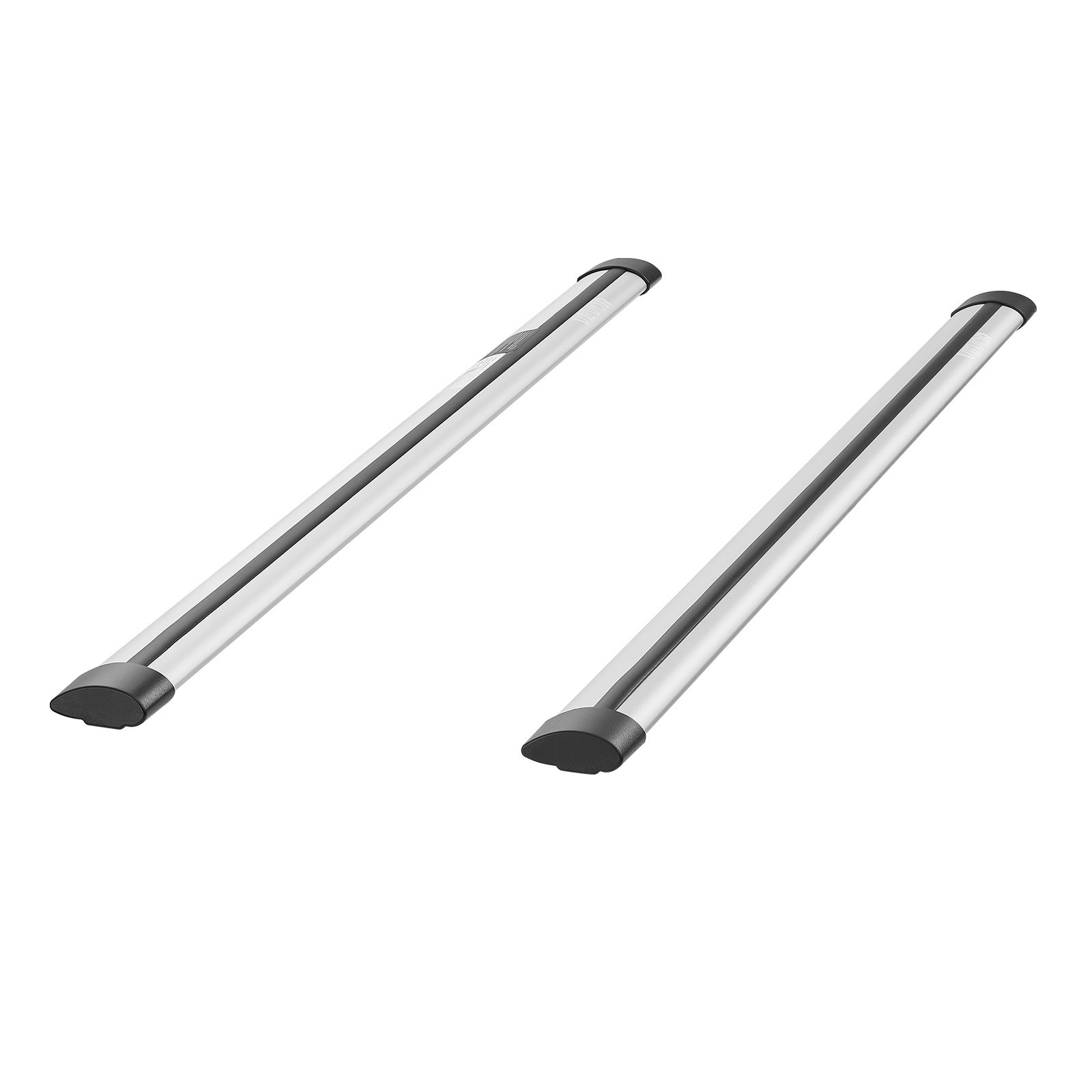 VEVOR Roof Rack Cross Bars, 100 kg Load Capacity, 1200 mm Length, Heavy Duty Aluminum Alloy Crossbar Racks Rail Rooftop Luggage Canoe Cargo Basket Carrier (Crossbar Only, Mounting Feet Not Included)