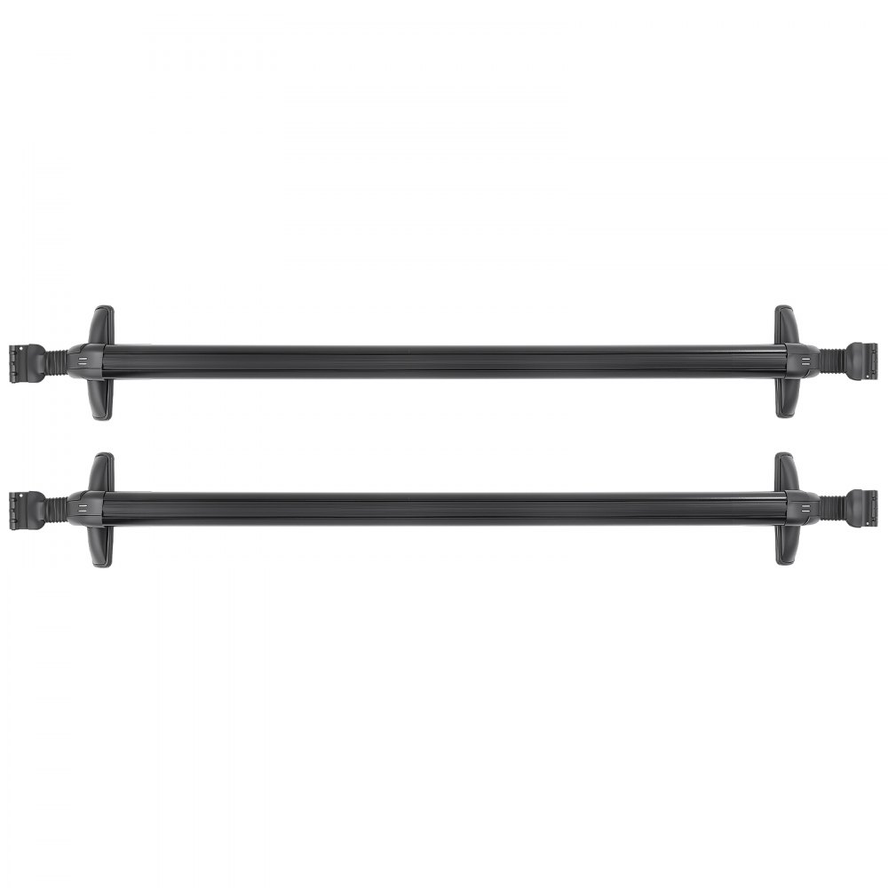 VEVOR Roof Rack Cross Bars, Universal Fit for Naked Roofs Without Raised Rails/Flush Rail/Black Moldings, 165 LBS Capacity, Lockable Heavy Duty Aluminum Crossbar Racks Roof Rail Rooftop Luggage Canoe