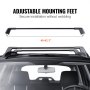 VEVOR Universal Roof Rack Crossbar Max 47,6" Ταιριάζει σε αυλακωτές πλαϊνές ράγες χωρίς διάκενο