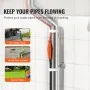 Pipe Heating Cable 9FT 7W/FT Heat Tape for Pipes with Built-in Thermostat