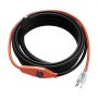 VEVOR Pipe Heating Cable, 30FT 7W/FT Heat Tape for Pipes with Built-in Thermostat, Water Pipe Heat Cable Protects PVC Hose, Metal and Plastic Pipe from Freezing
