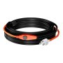 VEVOR Pipe Heating Cable, 30FT 7W/FT Heat Tape for Pipes with Built-in Thermostat, Water Pipe Heat Cable Protects PVC Hose, Metal and Plastic Pipe from Freezing