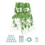 VEVOR Cucumber Trellis for Climbing Plants, 39" x 32" Foldable Cucumber Trellis Set with Twist Ties, Metal Garden Trellis for Raised Bed, Outdoor Plant Grow Support for Tomato, Squash, Vegetable