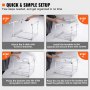 VEVOR 2 Tier 14"Wx21"Dx15"H Pull Out Cabinet Organizer, Heavy Duty Slide Out Pantry Shelves, Chrome-Plated Steel Roll Out Drawers, Sliding Drawer Storage for Inside Kitchen Cabinet, Bathroom, Under Sink,15.5"Wx22"Dx18"H Install Size for Cabinet