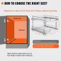VEVOR 2 Tier 17"Wx21"Dx15"H Pull Out Cabinet Organizer, Heavy Duty Slide Out Pantry Shelves, Steel Roll Out Drawers, Sliding Drawer Storage for Home, 18.5"Wx22"Dx18"H Install Size for Cabinet