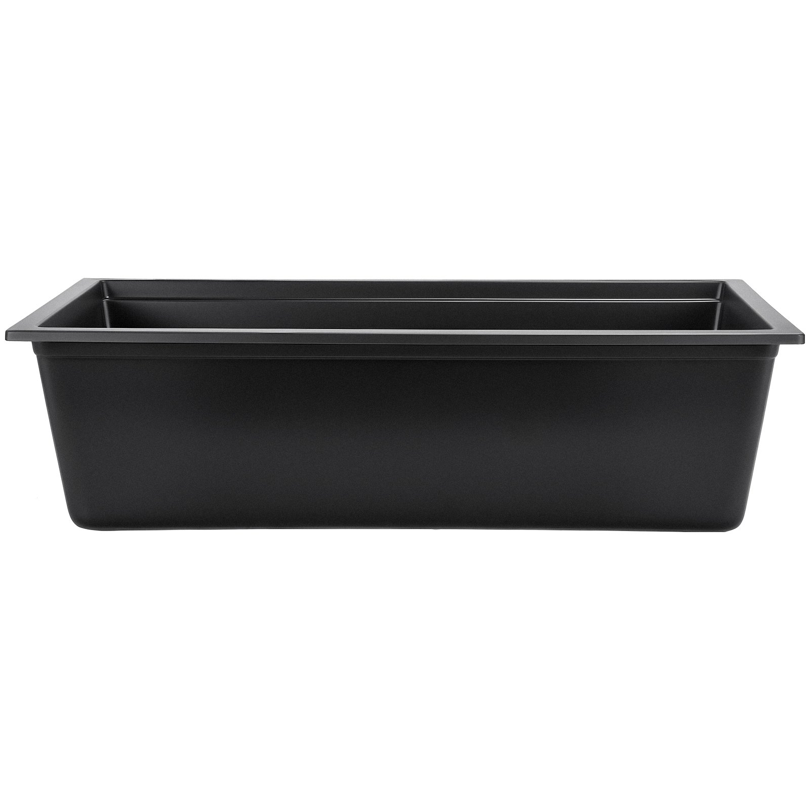 VEVOR 33 inch Kitchen Sink Workstation, Undermount Granite Sink, Drop-In Single Bowl Farmhouse Basin with Multiple Accessories, Household Dishwasher Sinks for RV, Prep Kitchen, and Bar (Black)