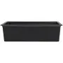 VEVOR 76 cm Kitchen Sink Workstation, Undermount Granite Sink, Drop-In Single Bowl Farmhouse Basin with Multiple Accessories, Household Dishwasher Sinks for RV, Prep Kitchen, and Bar (Black)