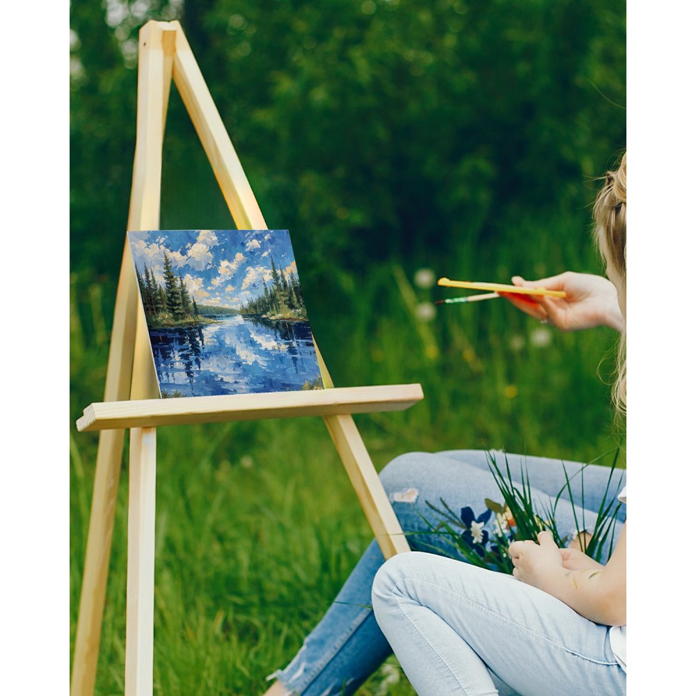 VEVOR plátna pro malování 72 balení 8 x 10 palců prázdná plátna pro malování