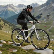 VEVOR Hybrid Bike Mens Hybrid Bicycle City Commuter Bikes 700c 7-Speed Shimano