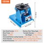 VEVOR 10KG Rotary Welding Positioner 0-90° Positioning Turntable Table 1-12RPM