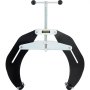 Abrazadera de tubo VEVOR de 5 a 12 pulgadas, abrazadera ultra resistente con tornillos de acción rápida, herramienta de alineación de tuberías de acero con diseño liviano, color negro
