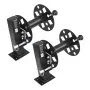VEVOR 2PCS Heavy Duty Welding Cable Reels, Welding Cable Lead Reels for 150FT 1/0 & 125FT 2/0 Cable, Powder-Coated Steel Reel with Locking Pin for Service Trucks, Fleet Maintenance, Jobsites