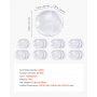 Protectores de esquinas VEVOR para bebés, paquete de 24, transparentes y resistentes, para mesas de bebé, 3,4 cm de profundidad, 0,7 cm de grosor, adhesivo fuerte, amortiguan los bordes afilados de los muebles.